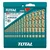 Total 19 Pcs HSS Twist Drill Bits Set (TACSD0195)