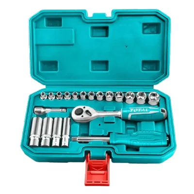 Total 20 Pcs 1/4" Socket Set- THT141201