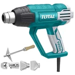 Total 2000 Watt Heat Gun or Hot Air Gun with Scraper & Nozzles (TB2006)