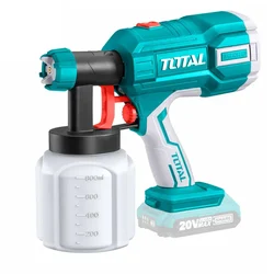 Total 20V 800 ml Cordless Spray Gun With Accessories & Without Battery & Charger (TSGLI2001)