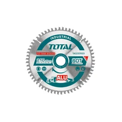 Total 210mm (8") 60 Teeth TCT Saw Blade For Aluminum (TAC233523) - Pack Of 2