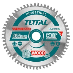 Total 235 mm 60 Teeth TCT Saw Blade (TAC231623)