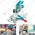 Total 255 x 30 mm 1800 Watt Mitre Saw with 1 Pcs TCT blade, 5500 RPM (TS42152557)