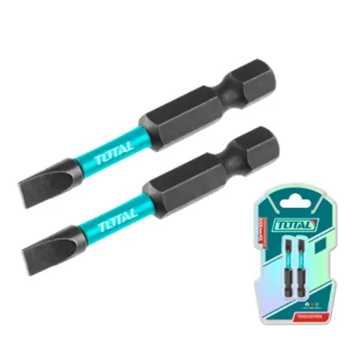 Total 2 Pcs/Set Impact Screwdriver Bit Set (TACIM71SL450) - Pack of 5