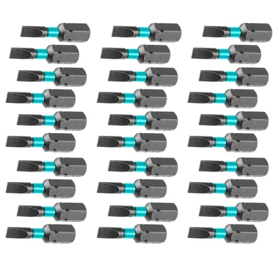 Total 2 Pcs/Set Impact Screwdriver Bit Set (TACIM71SL525) - Pack of 15