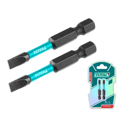 Total 2 Pcs/Set Impact Screwdriver Bit Set (TACIM71SL550) - Pack of 5