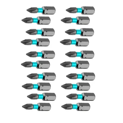 Total 2 Pcs/Set Impact Screwdriver Bit Set (TACIM71PH225) - Pack of 10