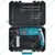 Total 26 mm 800 Watt Rotary Hammer with Drill Bits, Chisel & Keyless Quick-Change Chuck, 1100 RPM (TH308268-2)