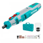 Total 3.2 mm 8V Cordless Mini Die Grinder With Accessories, 28000 RPM (TMGLI0801)
