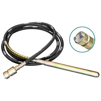 Total 38 mm 6 m 200Hz Claw Type Vibrating Needle for Concrete Vibrator (TPVP1381)