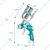 Total 400cc 1.5 mm Nozzle Size Air Spray Paint Gun (TAT10401)
