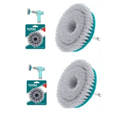 Total 4 Inch Soft Bristle Drill Brush (TACS1401) - Pack of 2