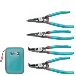 Total 4Pcs Cr-V 7 Inch Circlip Pliers Set (THTJ214042)