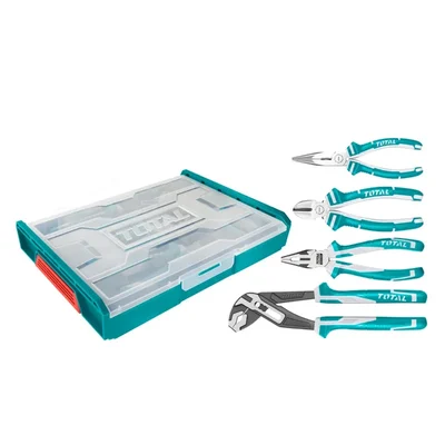 Total 4 Pcs Cr-V Pliers Set (THKTV02P041)