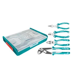 Total 4 Pcs Cr-V Pliers Set (THKTV02P041)