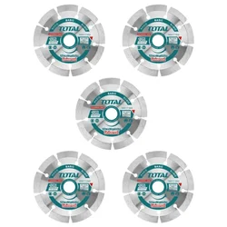 TOTAL 5 inch (125 mm) Dry Diamond Disc (TAC2111253) - Pack of 5