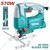 Total 65 mm 570 W Jig Saw Machine with Accessories, 3000 RPM (TS206656)