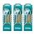 Total 6 Pcs 2, 3, 4, 5, 6 & 8 mm HSS Twist Metal Drill Bits Set (TACSD0065) Pack of 3
