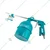 Total 750 ml Air Washing Gun with 210 mm Nozzle Size (TAT20751)