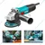 Total 125 mm 900 Watt Angle Grinder With 1 Pcs Auxiliary Handle, 12000 RPM (TG10912556)