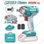 Total 1/2" 20V Lithium-Ion Impact Wrench With Battery, Charger & Sockets, Max. Torque 300 Nm (TIWLI2038)