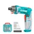 Total 6.35mm 8V Cordless Screwdriver With 17 Pcs Accessories, Max. Torque 6 Nm (TSDLI08025)