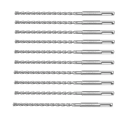 Total 12 X 160mm SDS Plus Hammer Drill Bit (TAC311202)- Pack Of 10