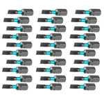 Total 2 Pcs/Set Impact Screwdriver Bit Set (TACIM71SL425) - Pack of 15