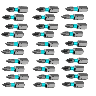 Total 2 Pcs/Set Impact Screwdriver Bit Set (TACIM71PH125) - Pack of 15