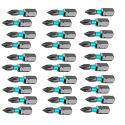 Total 2 Pcs/Set Impact Screwdriver Bit Set (TACIM71PH125) - Pack of 15