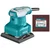 Total 110mmx100mm 240 Watt Powerful Palm Sander With Sand Papers, 14000 RPM (TF2231106)