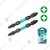 Total PH2+PH2, 2PCS 65mm Impact Screwdriver Bits Set (TACIM72PH265) - Pack of 7