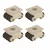Ackwheel (A 124) TPR Mini Moving Six Caster Wheel ( Pack of 4)