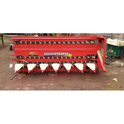 Mild Steel 4 Conveyor Tractor Mounted Reaper For Agriculture,30-50HP