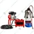 COWFY Milking Machine with 6.5HP Engine & 0.5HP Motor, 25 Liters Transparent Bucket with 240cc Claw & Pulsator