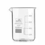 Bello 1000 ml Borosilicate 3.3 Glass Transparent Beakers with Graduation Marks