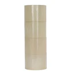 SMART PACK Transparent BOPP Tape 3 inch X 55 Meter (Pack of 4 Pcs)
