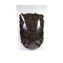 50gm, 10cm x 13.5cm Transparent Clear Pouch With Ziplock for Dry Fruits, Seeds, Herbs Packaging(Pack-100 pcs)