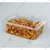 1500 Pcs, 500ml PET Hinged Transparent Container for Snacks, Cookies Packaging