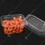 1000pcs, 375ml (12oz) Square PET Containers with Lid for Cookies and Snacks Packaging