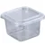 1000pcs, 500ml (17oz) Square PET Containers with Lid for Cookies and Snacks Packaging