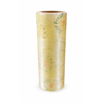HORECA 600 Meters Jumbo Cling Roll Transparent Wrap for Food Wrapping & Perfect Bio Cling Roll for Kitchen Use