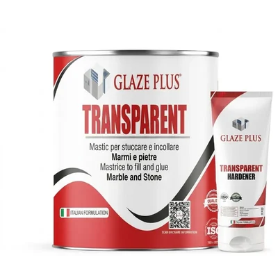 Glaze Plus Transparent Paste Polyester Adhesive for Natural Stone Gluing and Pore Filling