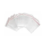 4x5 Inch Transparent Zip-Lock Plastic Pouch