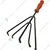 Unison Garden Duo: 5-Prong Cultivator & Transplanter - For Soil Aeration & Precise Planting