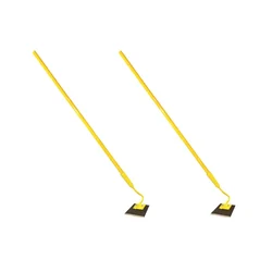Trapezoid Hoe of 6.5 inch Blade with Handle for Removing Weeds(Pack Of 2)