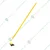 Trapezoid Hoe of 5 inch Blade with Handle for Removing Weeds