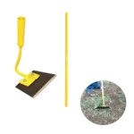 Trapezoid Hoe of 6.5 inch Blade with Handle for Removing Weeds