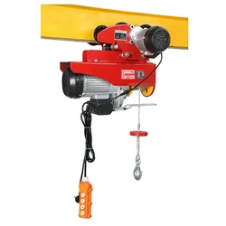 HT PA 1000 Electric Hoist With Electric Travelling Trolley With 2.5 HP Copper Winding Motor, 20 Meter & 6 mm Wire Rope
