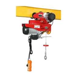 HT PA 1500 kg capacity Electric Hoist With Electric Travelling Trolley, 20 m & 8 mm Wire Rope